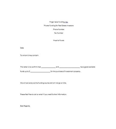 funding request letter  small business template randy horans template