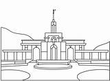 Temple Lds Coloring Pages Temples Book Clipart Color Template Kirtland Kids Outline Templo Printable Church Templos Coloringpagebook Clip Books Sheets sketch template