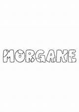 Morgane Coloriages Prenoms Divers Télécharge Imprime Partage sketch template