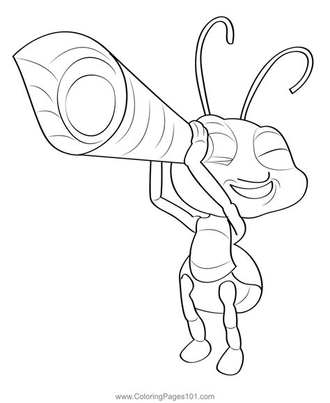 bugs life coloring page  kids   bugs life printable coloring