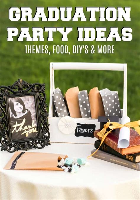 graduation party ideas themes diys food celebrations  home