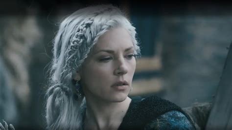 Lagertha S White Hair Viking Braids ~season 5 Murder Most Foul Youtube