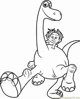 Arlo Thunderclap Coloringpages101 Wheres Dinosaurs Template sketch template