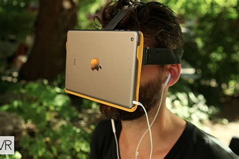you can now attach your ipad directly to your face to experience virtual reality the verge