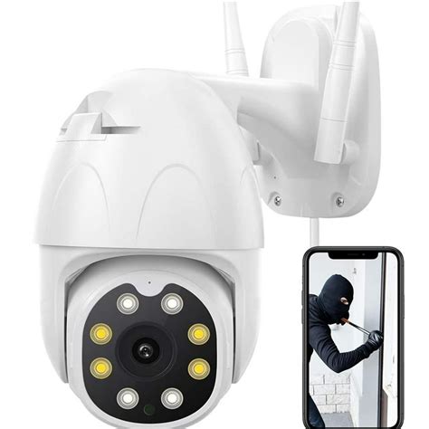 security camera outdoor p hd ptz outdoor camera wifi  home security surveillance