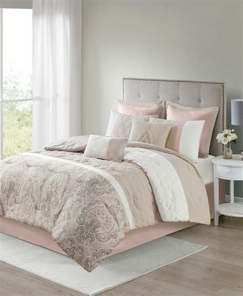 design shawnee  pc comforter set queen reviews home macys