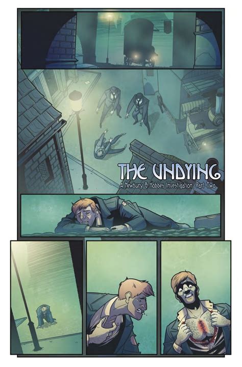 comiclist previews newbury and hobbes the undying 2