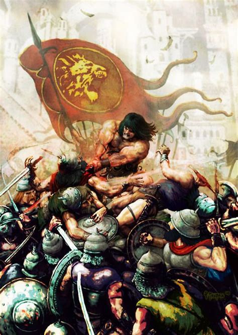 Conan Barbarian Illustration In 2019 Conan The Barbarian