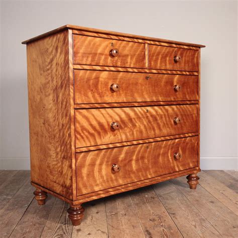 Holland And Sons Satin Birch Chest Of Drawers Antiques Atlas
