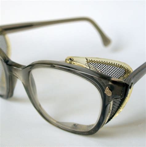 1950s cool safety eyeglasses vintage american optical indu
