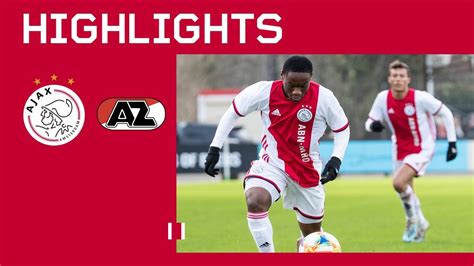 highlights ajax  az  kampioenspoule youtube