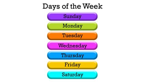 week days