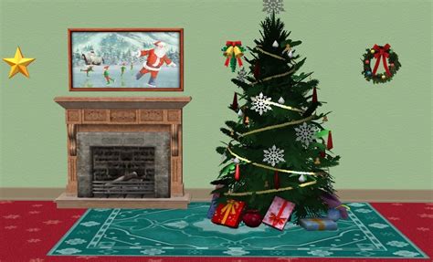 Theninthwavesims The Sims 2 Ts3 Store Christmas Tree For The Sims 2