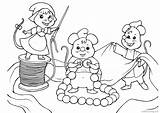 Coloring Pages Baylee Mouses Jae Cartoon Printable Kids sketch template