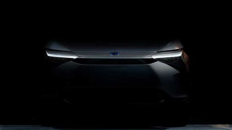 toyota electric suv shows  face   april  debut