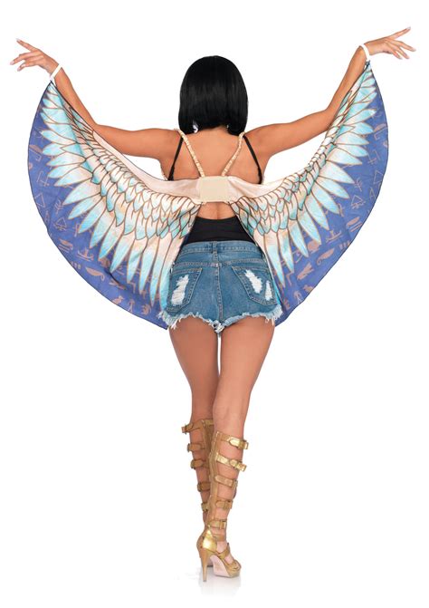 egyptian goddess wings