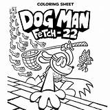 Dogman Pilkey Scholastic Dav Adults Dachshund Getdrawings sketch template