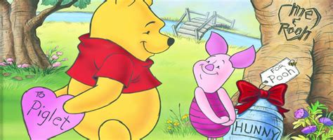 pooh valentines dqy