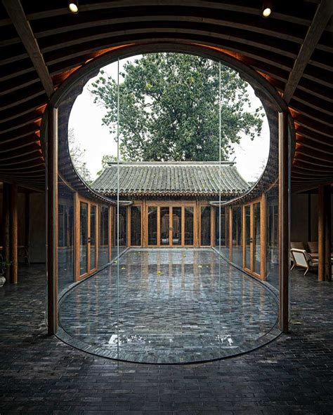 qishe courtyard house  archstudio  fusion  traditional  modern design  beijing
