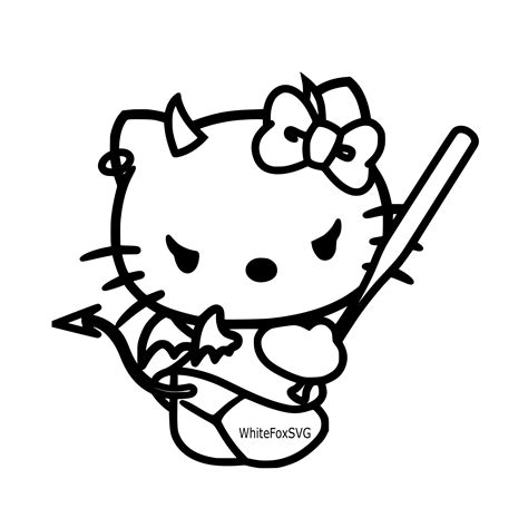 gangster  kitty coloring pages images   finder