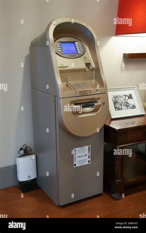 portable atm machine  res stock photography  images alamy