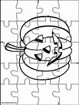 Puzzles Jigsaw Calabazas Websincloud Jeux Bebeazul Calabaza Colorear Outs sketch template
