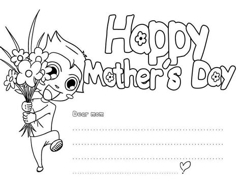 happy mothers day coloring pages coloring pages