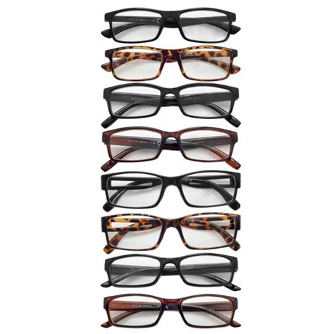 reading glasses mens womens 6 pack unisex readers classic good quality