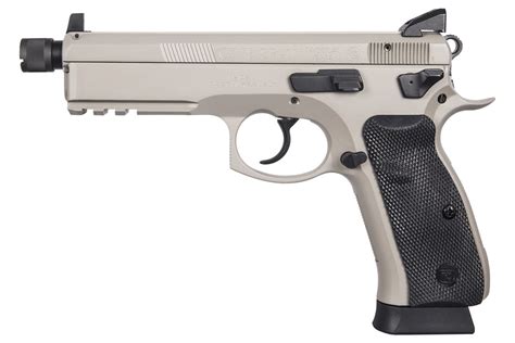 cz sp  mm tactical urban grey suppressor ready pistol vance outdoors