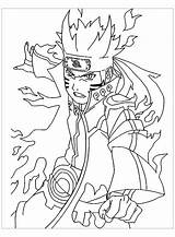 Naruto Coloring Pages Printable Color Print Kids Anime Children sketch template