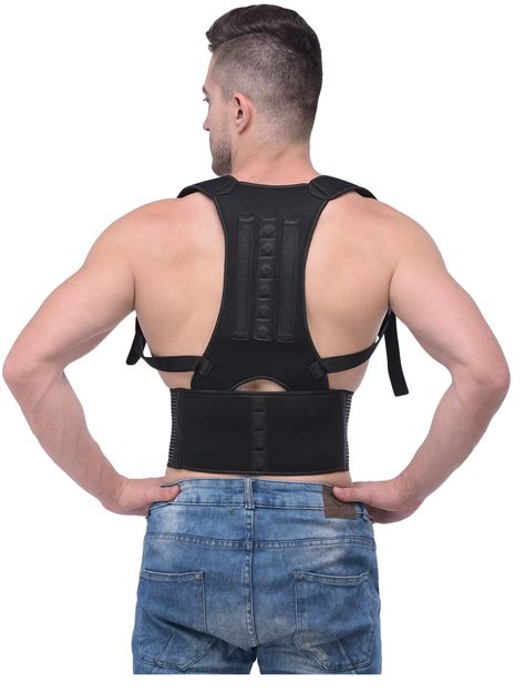 buy spiffysky posture corrector shoulder  support belt  men