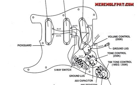 fender stratocaster wiring diagram  schematic diagrams  fender stratocaster wiring
