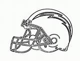 Chargers Patriots Helmets Nfl Packers Getdrawings Coloringhome sketch template