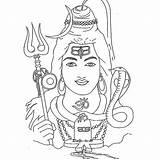 Shiva Coloring Hinduism Vishnu Brahma Xcolorings Hindu Radha Krishna sketch template