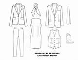 Garment Sketches Flat Paintingvalley sketch template