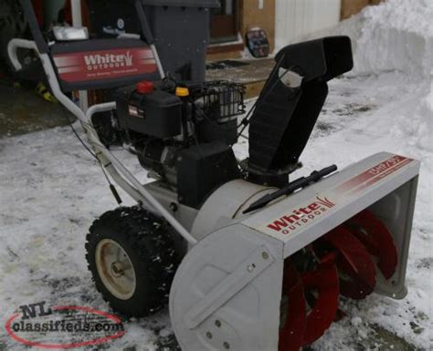 white  hp snow blower mount pearl newfoundland