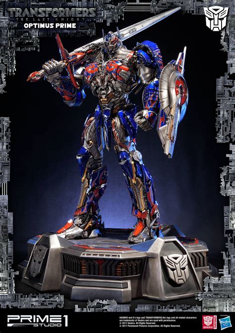 transformers   knight optimus prime statue  prime  studio