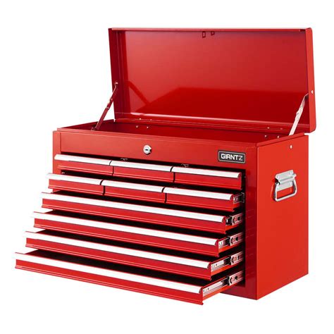 giantz  drawer tool box chest cabinet garage storage toolbox red