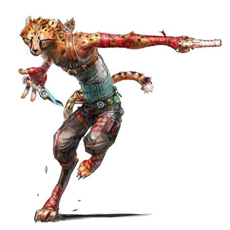 image result for tabaxi character design concept art characters