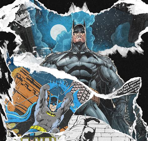 warner bros dc comics batman    behance