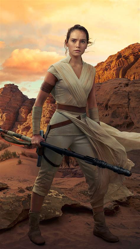 daisy ridley as rey in star wars the rise of skywalker 2019 wallpapers