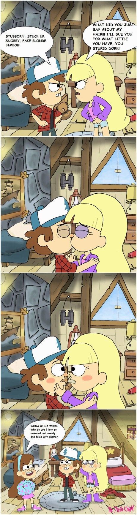 Dipper And Pacifica S Fight Gravityfalls