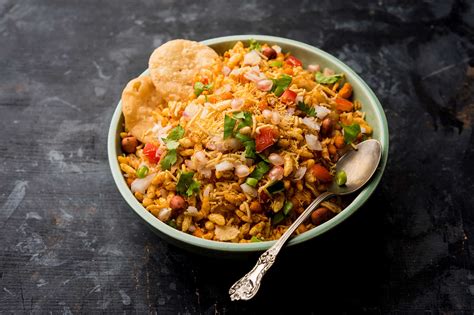 healthy  crispy bhel puri chaat recipe safe harvest puffed rice