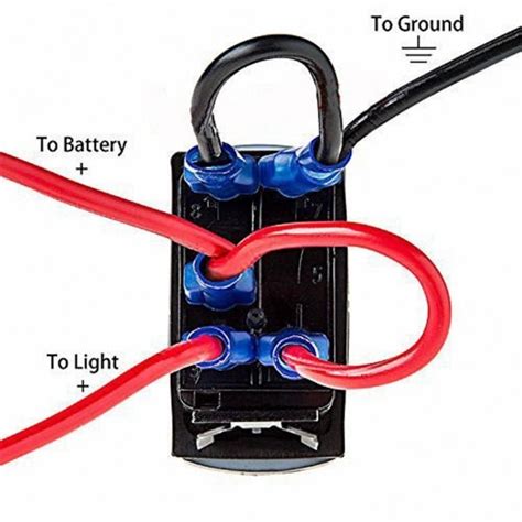 led toggle switch wiring diagram