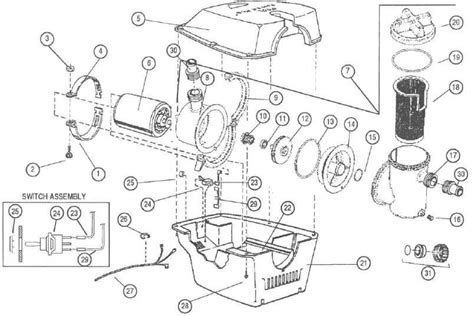 doughboy powerline dual speed pump parts list