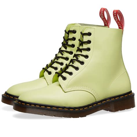 dr martens  undercover  boot  pastel yellow  uk