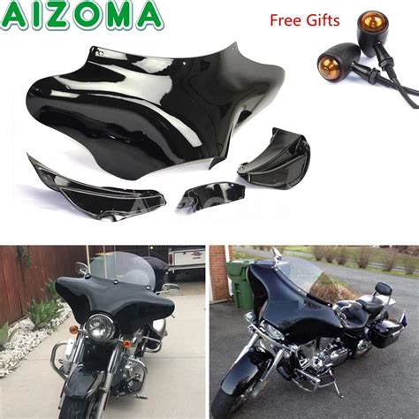 Motorcycles Outer Batwing Fairing Cowl W Windshield For Yamaha Honda V