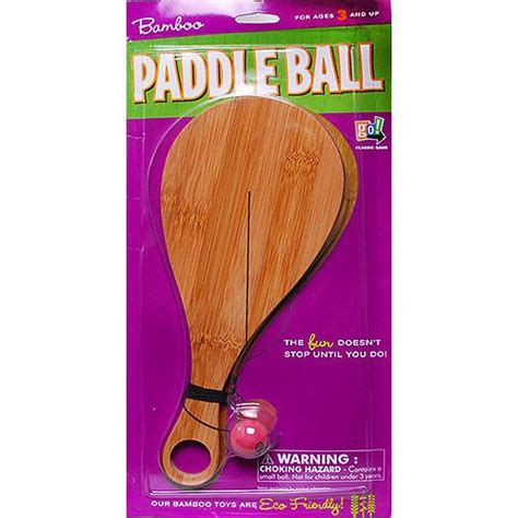 bamboo paddle ball toy wooden paddle bamboo toys
