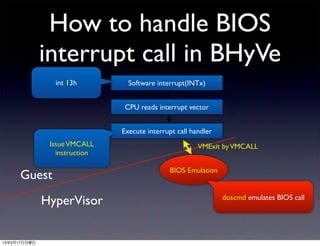 implements bios emulation support  bhyve