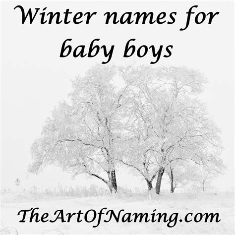 winter names  boys  images boy names christmas baby names